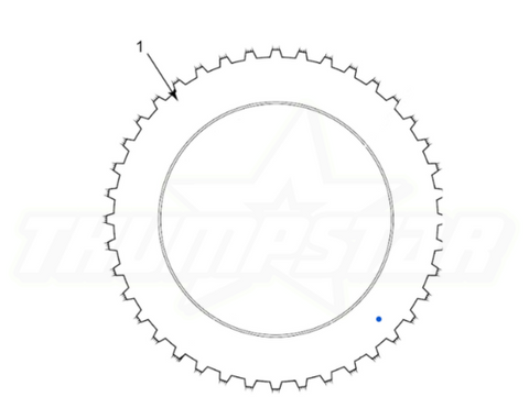 31105-001 | 12" Tyre Front & Tube Assy | 12" [-]