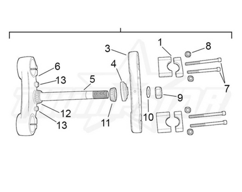 3666 | Cap OD56, Nut S30, Taper Bearing 22/23.5