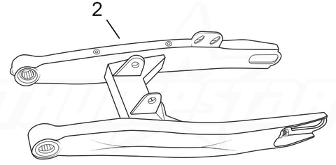 3990 | Swing Arm Assembly CNC Race | V5