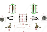 5055 | Front Shock Absorber | ATV70