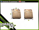 7026 | Rear Brake Pads 28mm i2i | Fit 58mm Brake