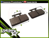 7028 - Brake Pads | Front | 8/45 | Single Piston | BR