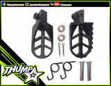 7091 | Steel Footpegs | Black