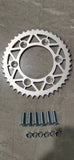 7768-SIL | CNC Sprocket 428x45T | SILVER