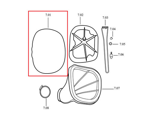 AS 8012 | Air Filter | MX85