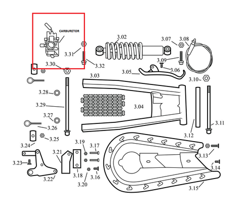 8312 | Carburetor | MX50