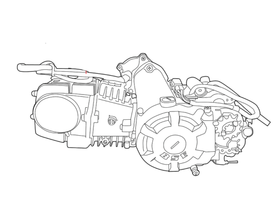 ATXENGINE110 | Engine 110cc | ATX110