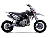 Thumpstar - TSK 110 E GR Dirt Bike Black Stickers