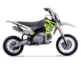 Thumpstar - TSB 125cc GR Dirt Bike Neon Stickers