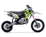 Thumpstar - TSX 140cc GR Dirt Bike Neon Stickers