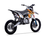 Thumpstar - TSK 141E GR Dirt Bike Orange Stickers