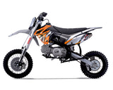 Thumpstar - TSX 125cc GR Dirt Bike orange Stickers