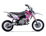 Thumpstar - TSB 125cc GR Dirt Bike Pink Stickers