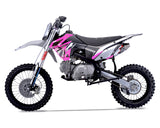 Thumpstar - TSK 141E GR Dirt Bike Pink Stickers