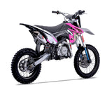 Thumpstar - TSK 141E GR Dirt Bike Pink Stickers