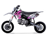 Thumpstar - TSX 125cc GR Dirt Bike Pink Stickers