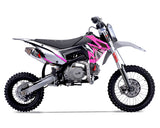Thumpstar - TSX 140cc GR Dirt Bike Pink Stickers