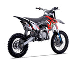 Thumpstar - TSK 141E GR Dirt Bike Red Stickers