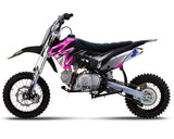 Thumpstar - TSK 110 E Dirt Bike Pink Stickers
