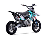 Thumpstar - TSK 110 E GR Dirt Bike Cyan Stickers