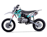 Thumpstar - TSK 141E GR Dirt Bike Cyan Stickers