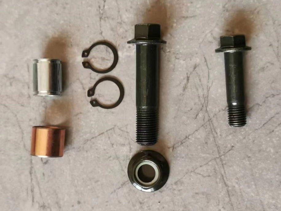 7773 | V5 Rear Shock Rebuild Kit - Bolts, Spacers, Circlips