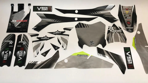 3927A| 2022 Graphic Kit Assembly | V5 |TSX125,140 | V5