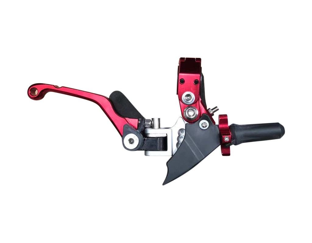 CNC-CLUTCH | clutch lever & Perch RED CNC